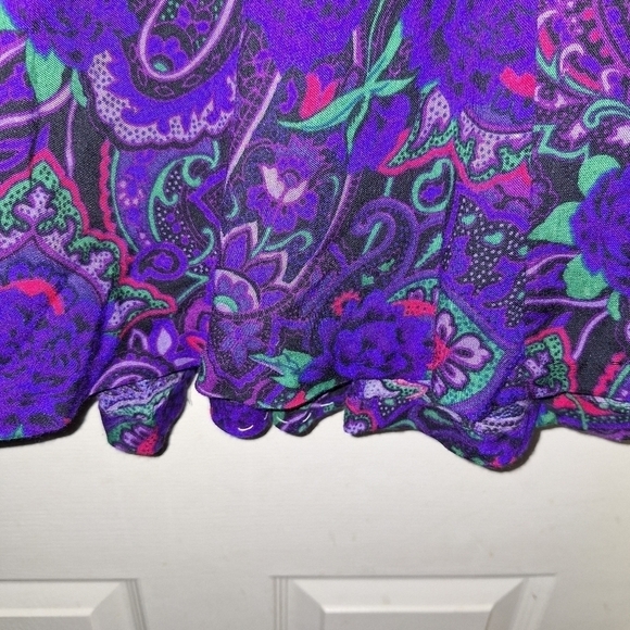 Damson 2 piece skirt suit size 16 - Picture 6 of 9